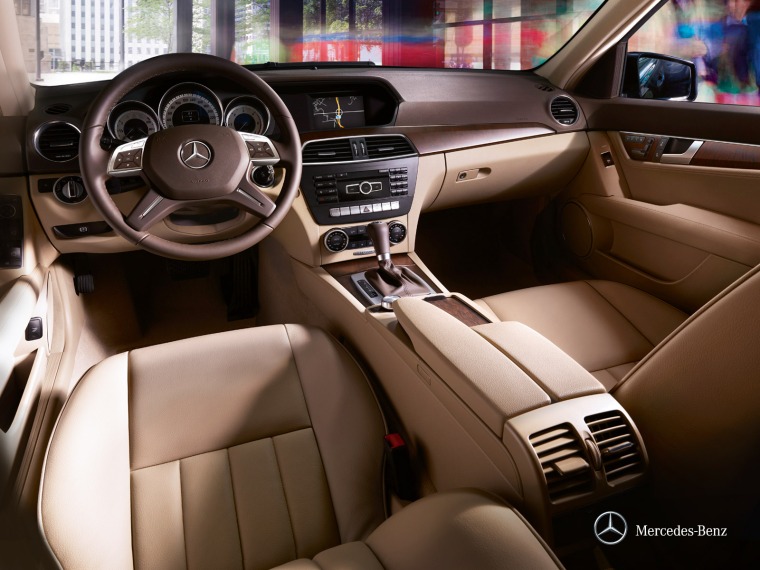 Mercedes Benz C class interior