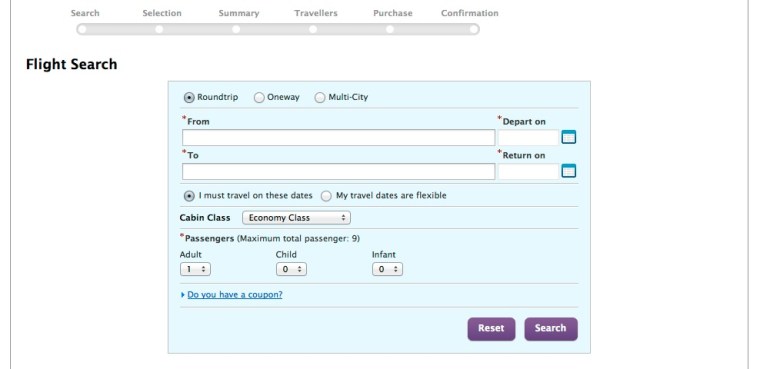 Why is it so hard to fill in the 'to' and 'from' fields?