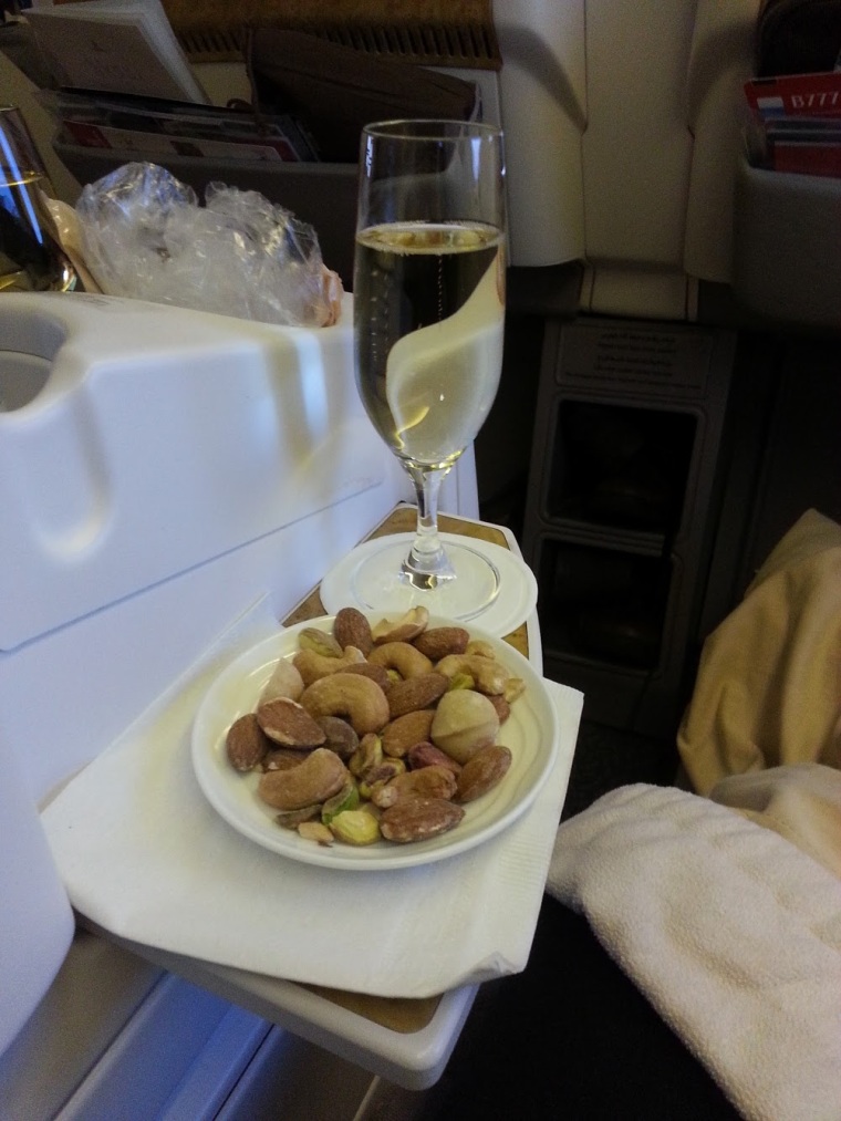 Emirates A380 business class. It's all about the experience