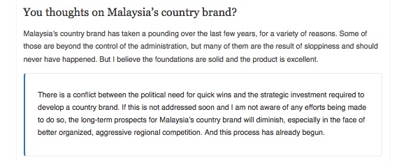 Many nation brands are victims of the politicians need for quick wins