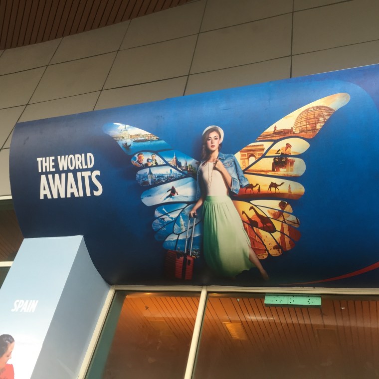 Is this the right image for Malaysia Airlines to use in its latest campaign?